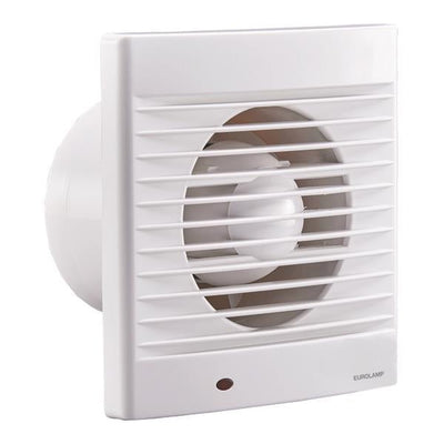 Extracteur de salle de bain temporisé 12W 130m³ / h 82 x 157mm diamètre 101mm avec clapet anti retou