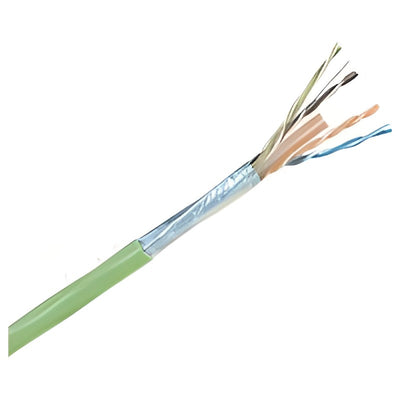 Cat6-kabel - PVC - SFTP 4 aderparen - lengte 500 m