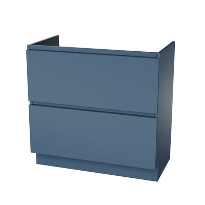Van Marcke Ventus Tre sous-meuble B800xH880xD495mm 2tiroirs blue