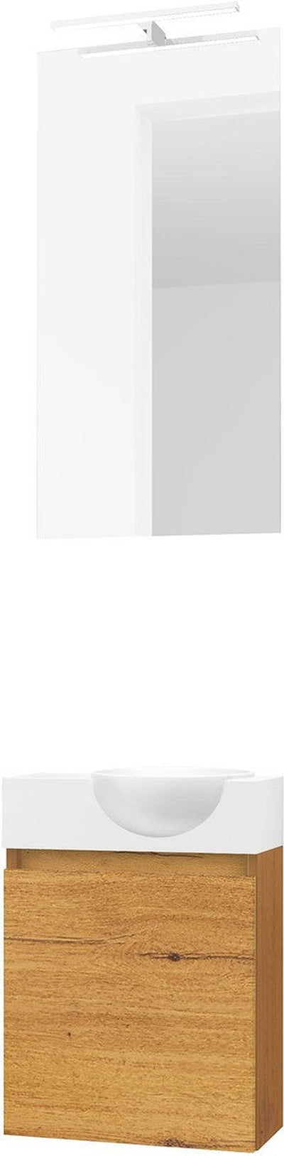 WASHBASIN FORM MINI QUO D/1PRT/LUM.L.CH.G