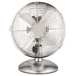 Roestvrijstalen tafelventilator, 30 cm diameter, 40W