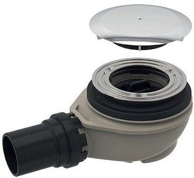 SIPH.UNIFLEX SHOWER TRAP BUILT-IN 8CM-90MM-30l/m