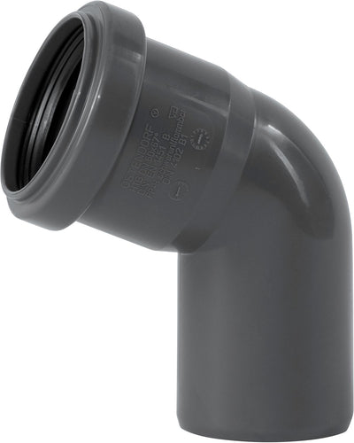 COUDE 67° MF 50MM PP HT-SAFE OSTENDORF