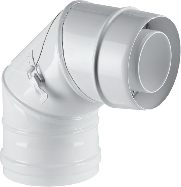 UNIFLOW COUDE+INSP.CONC.80/125 90°ALU/PP