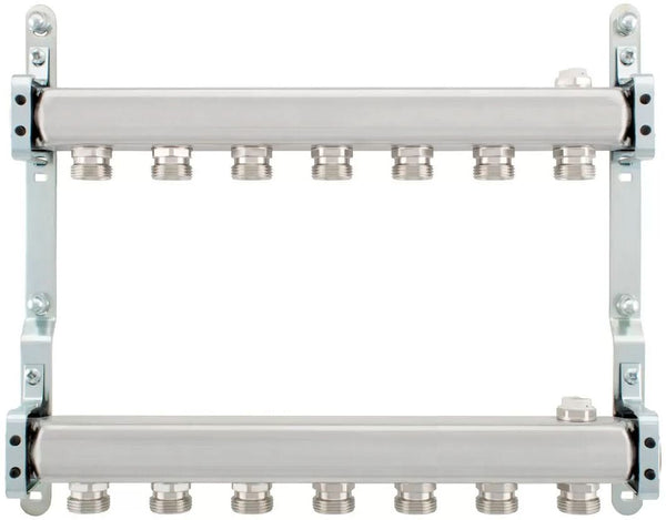 KIT COLL.INOX 4/4" 7X3/4"EC+FIX.+PURG