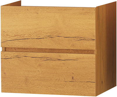 SOUS MEUBLE MOLTO 2 TIROIR 70 CHENE GOLD