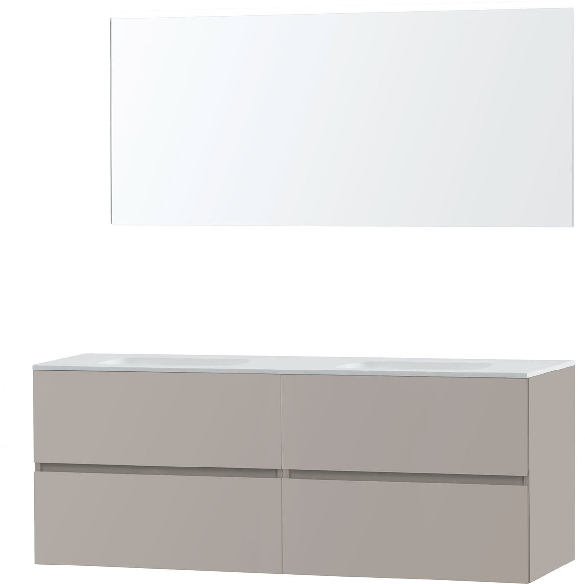 MBL.MOLTO GRIS 160 SOLID MIROIR