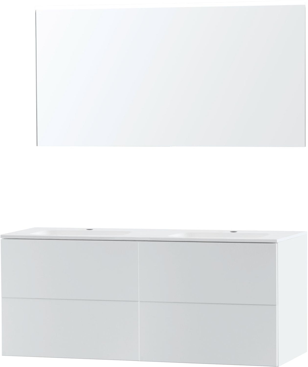 MBL.PURO DUO BLC 140 MARB.SYNT.MIROIR