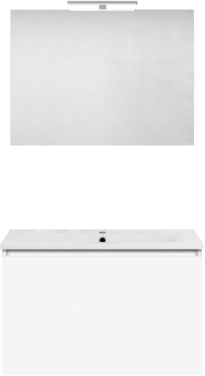 MBL.FORM 80 SOLO 1 TIR.PORC.+MIROIR BL