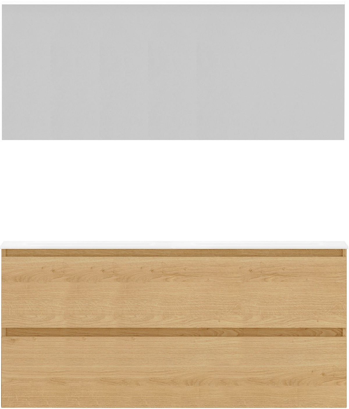 MBL.ALANO 140 DUO 2TIR.MARB.SY+MIR.CH.N