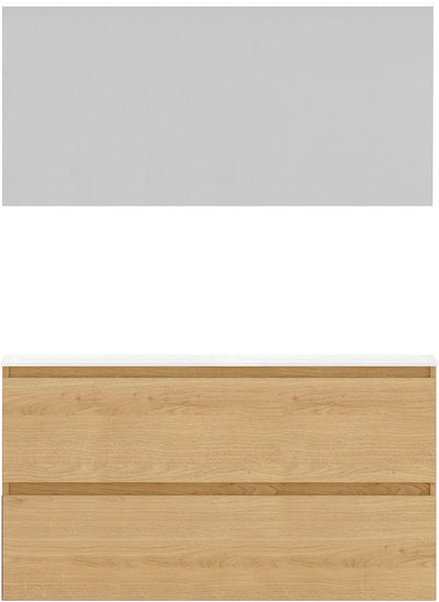 MBL.ALANO 120 DUO 2TIR.PRC.B.BR+MIR.CH.N