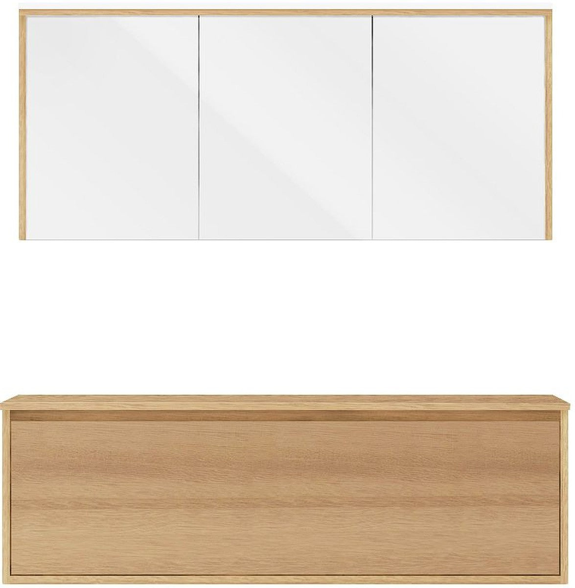 MBL.CRAFT DUO EIK 140 EIK MET DEUR.KAST