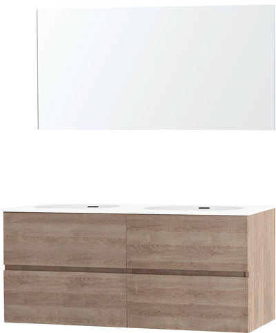 MBL.MOLTO CHENE NATUREL 140 XONYX MIROIR