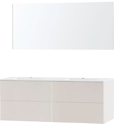 MBL.PURO DUO BEIGE 160 MARB.SYNT.MIROIR