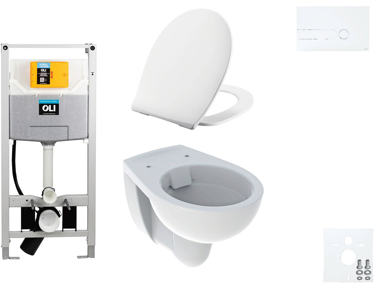 OLI BASTIA RIMFREE PRESS.T IPLATE BLANC