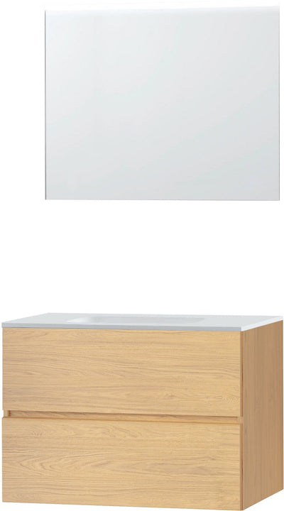MBL.MOLTO CHENE BRONZE 90 SOLID MIROIR
