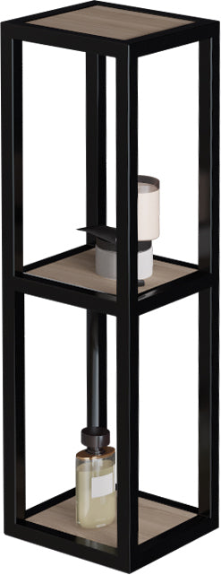 ALONI Sharp Black Shower Column 20x20x690 cm
