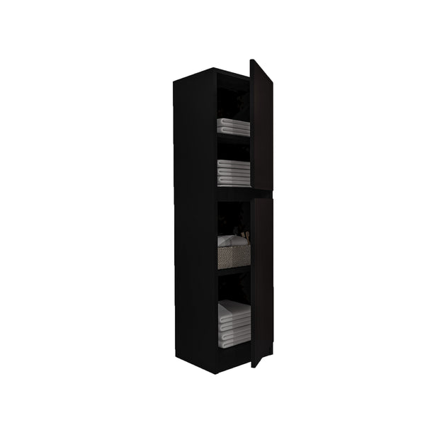Jupiter 135 cm Black Shower Column