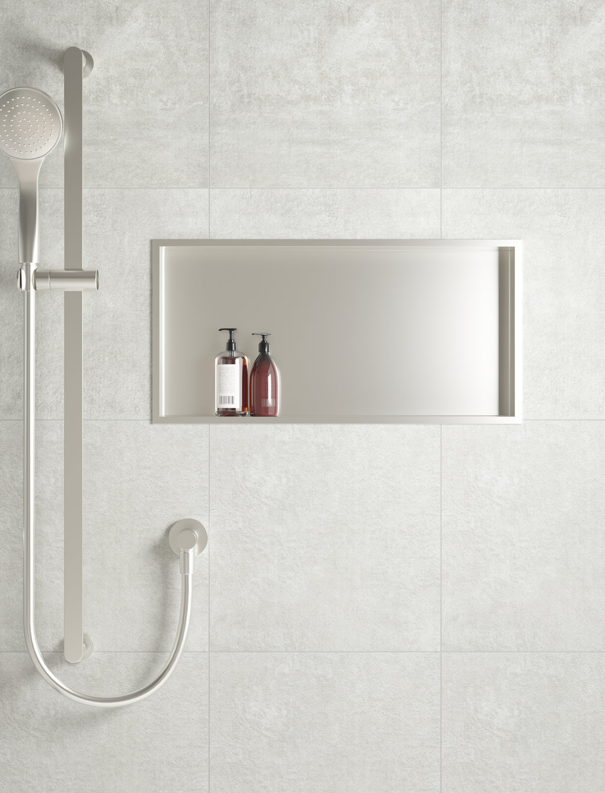 ALONI NICHE ENCASTRÉE (300X600X70MM) - ACIER INOXYDABLE BROSSE