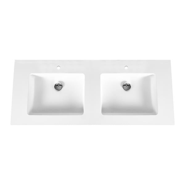 Aloni Solid Surface White Basin 120 cm