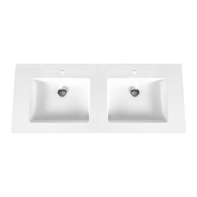 Aloni Solid Surface White Basin 120 cm