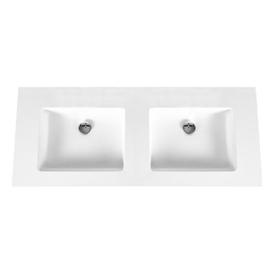 Aloni Solid Surface Washbasin 160 cm White