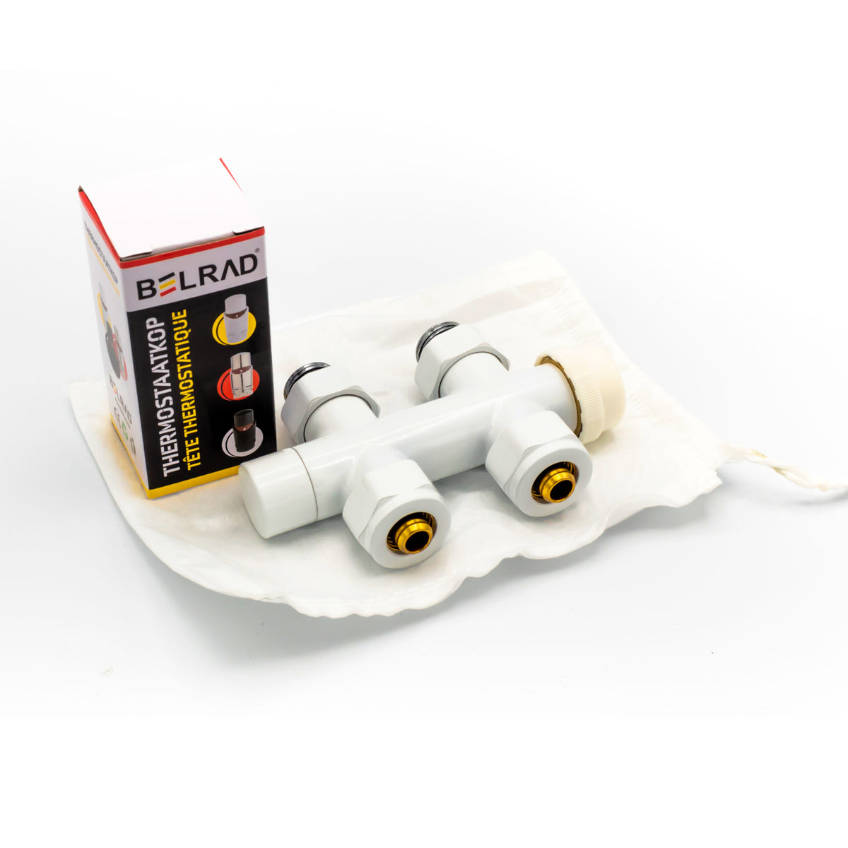KIT DE Raccordement Central Droit Blanc M30X16/2