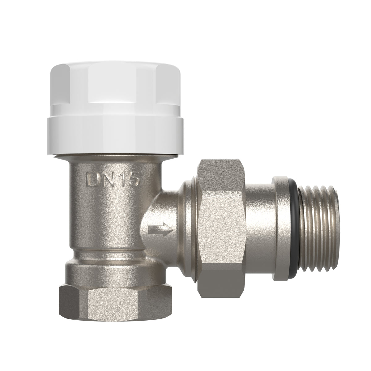 BELRAD ROBINET DE RADIATEUR – THERMOSTATIQUE – ÉQUERRE – M30 – 1/2" MF