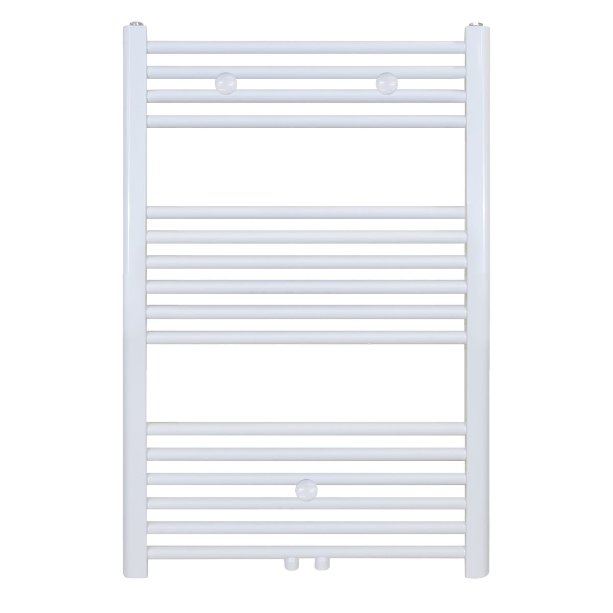 BELRAD SÈCHE-SERVIETTES - RACCORDEMENT GAUCHE-DROITE/CENTRAL - 436 WATT - 1000X500CM - BLANC BRILLANT