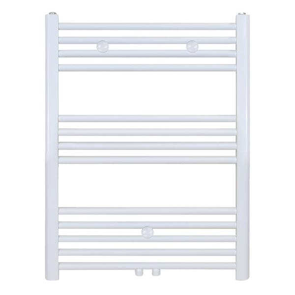 BELRAD SÈCHE-SERVIETTES - RACCORDEMENT GAUCHE-DROITE/CENTRAL - 352 WATT - 800X500CM - BLANC BRILLANT