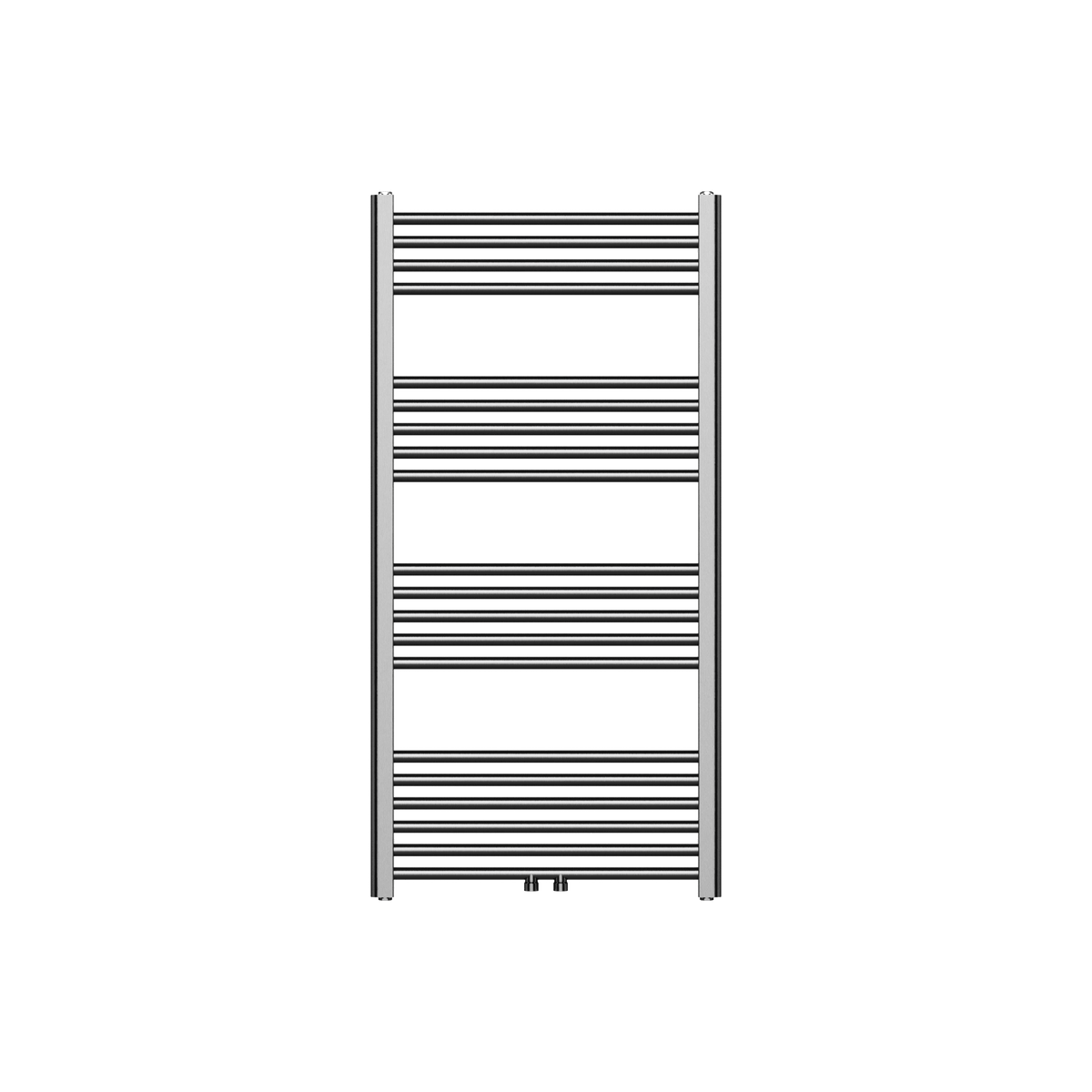 RADIATEUR SÈCHE-SERVIETTES RACCORDEMENT CENTRAL GRIS BRONZE 1200X600-414 WATT