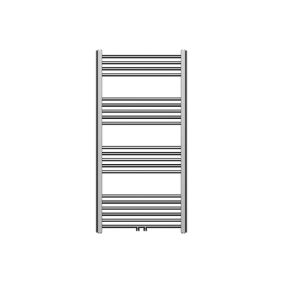 RADIATEUR SÈCHE-SERVIETTES RACCORDEMENT CENTRAL GRIS BRONZE 1200X600-414 WATT
