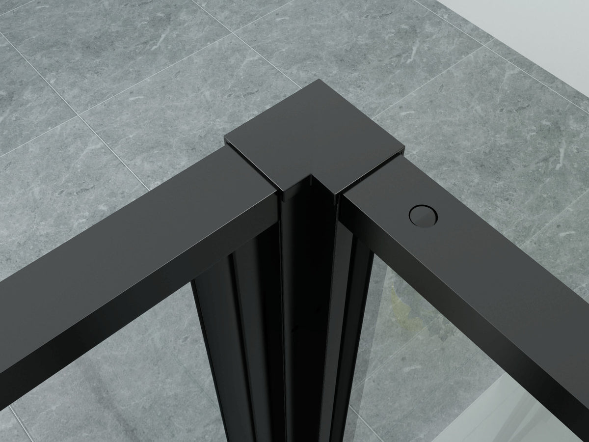 Aloni 3-door shower cabin – anti-limescale, 8mm glass