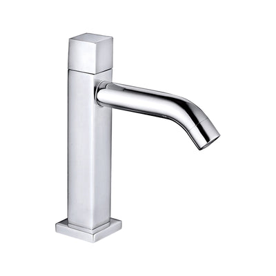 ALONI ROBINET EAU FROIDE - CARRÉ - CHROME