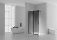 X-SLIDE WALK-IN SHOWER WITH SLIDING DOOR – SLIDING DOOR FOR NICHE – WITH ANTI-LIMESCALE TREATMENT – REVERSIBLE – 8MM SAFETY GLASS – 120X200CM –...