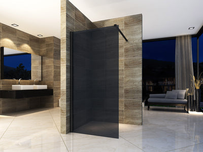 ALONI PAROI DE DOUCHE EN VERRE FUMÉ 8MM (140X200CM)