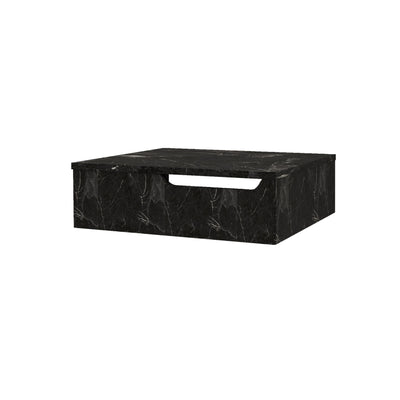 FELIX MEUBLE SOUS-PLAN AVEC PORTE-SERVIETTE (60CM) - MARBRE NOIR