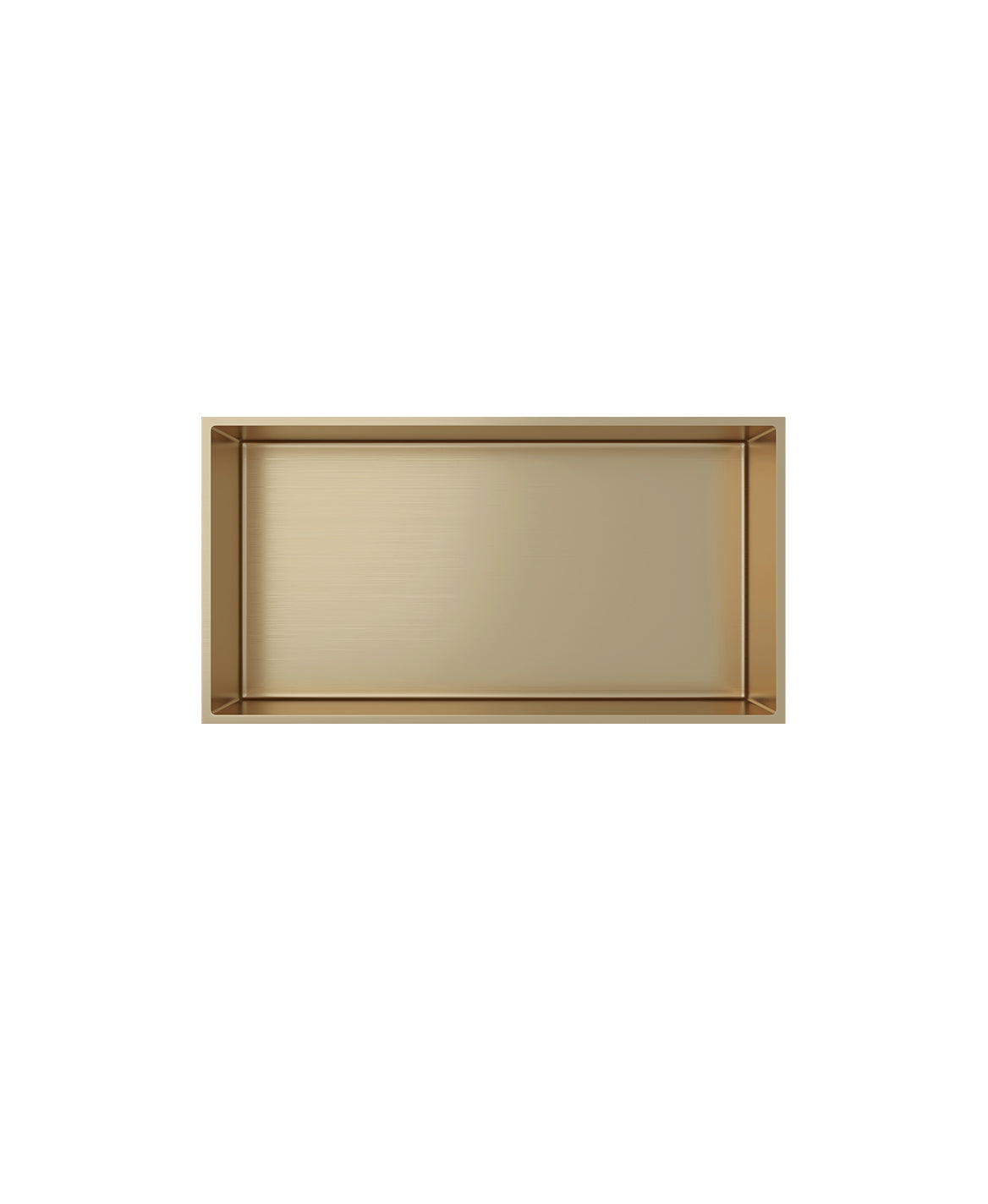 Niche encastrée Aloni Or Brossé 30x60cm