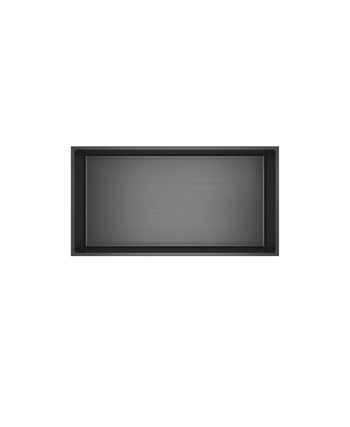 Niche encastrée pour douche 300x600x100 mm - Gunmetal