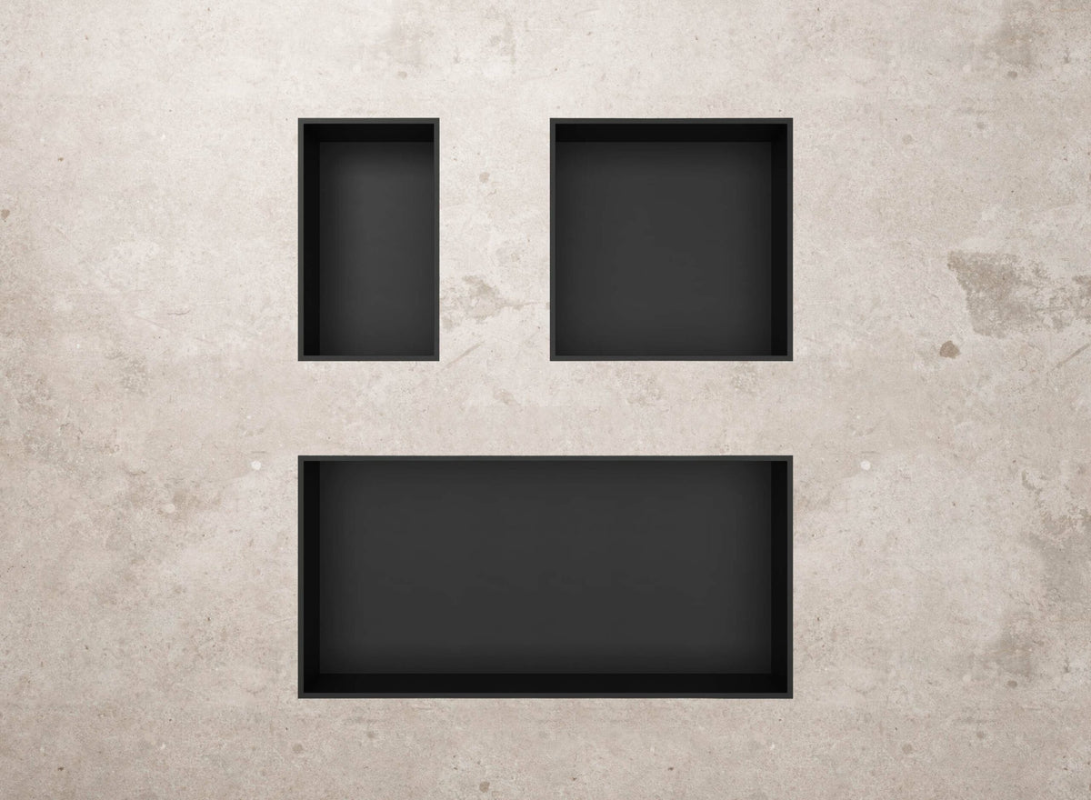 ALONI NICHE ENCASTRÉE (300X600X100MM) - NOIR MAT