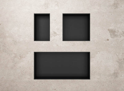 ALONI NICHE ENCASTRÉE (300X600X100MM) - NOIR MAT