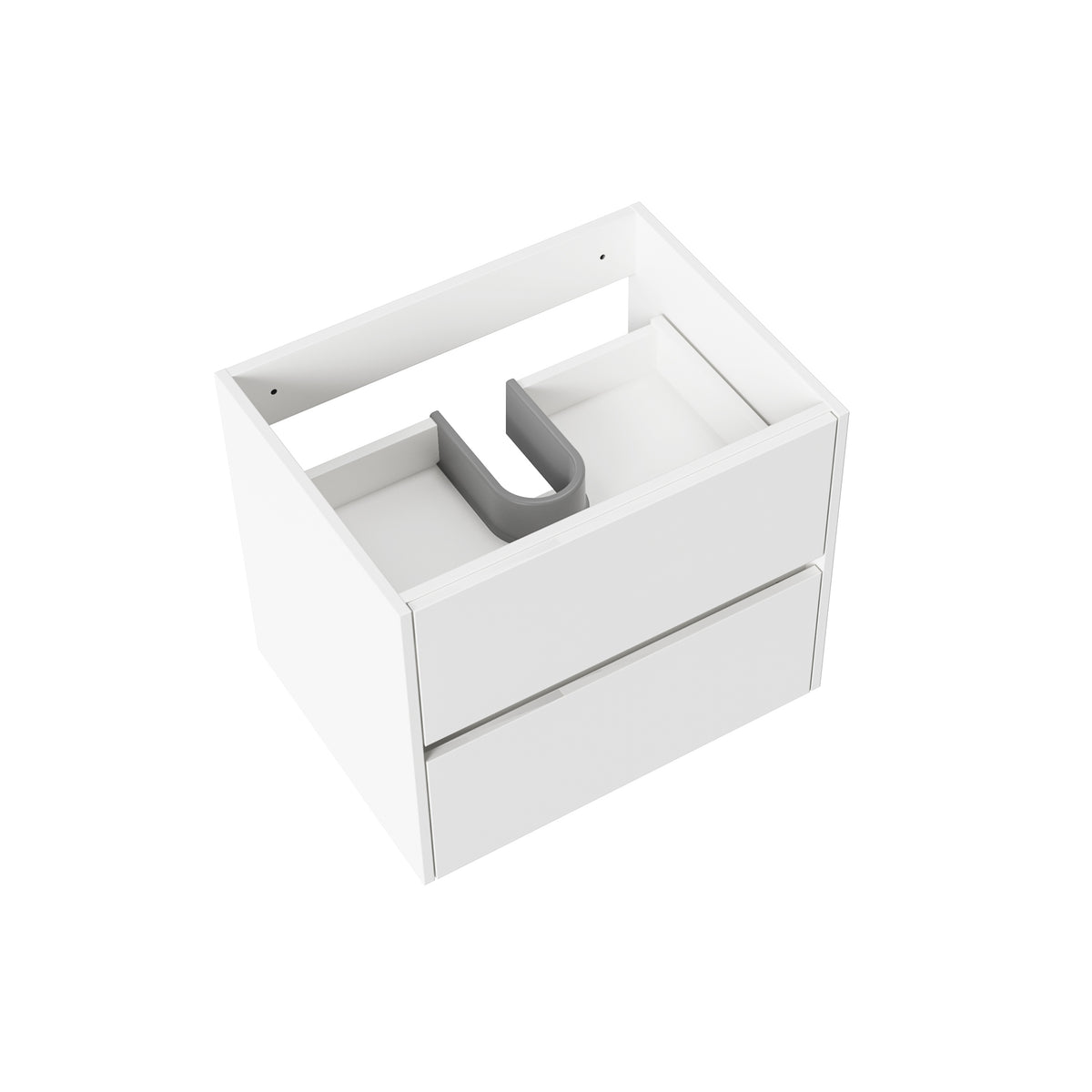Vasque Aloni HAYAT 2 tiroirs Soft‑close Blanc