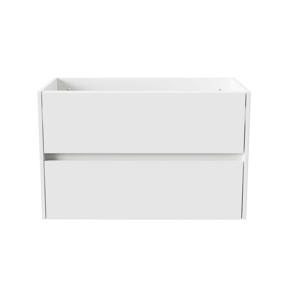 Aloni HAYAT under-counter basin with 2 soft-close drawers, White
