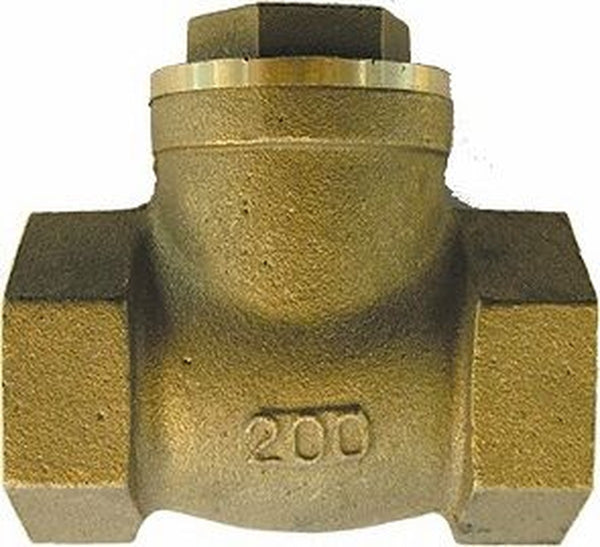 CLAPET DE RETENUE LAITON A BATTANT 6/4"