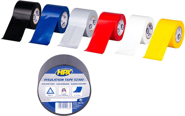 RUBAN D'ISOLATION PVC 5CM 20M BLANC