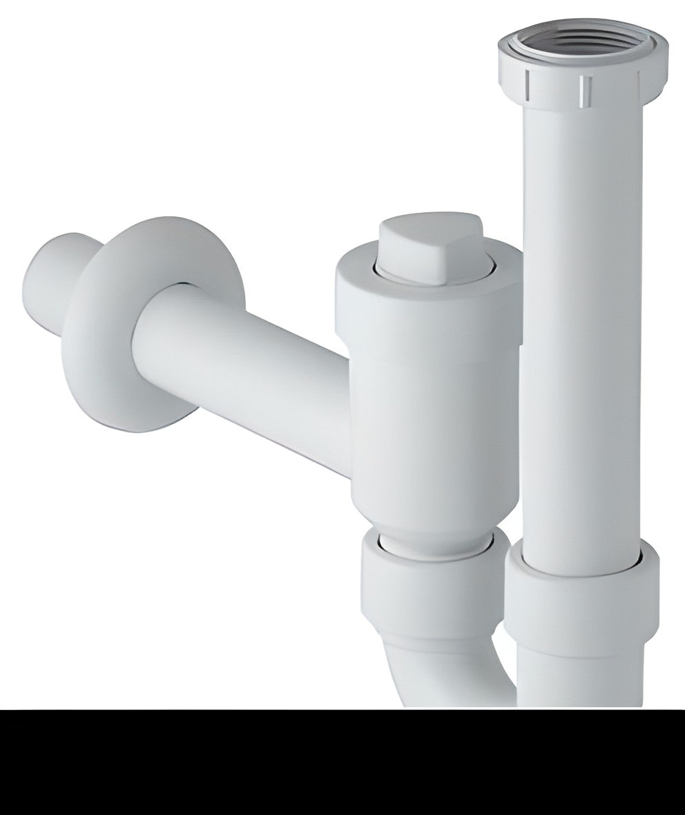 SIPHON+KOGELKLEP PP GEB.6/4"-40MM