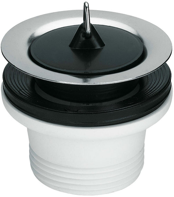 CREP.P.EVIER PLAST.+BOUCHON 6/4" BASSE