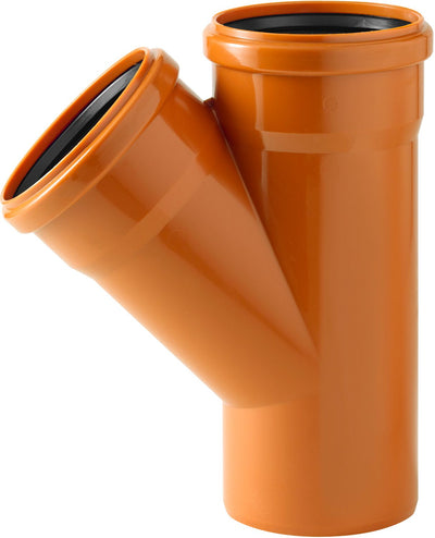REDUCTION PVC-T 45°EGOUT160-125-160RO/BR