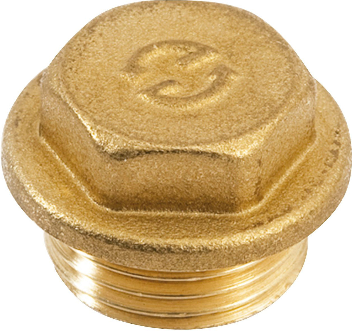 BOUCHON FILETE LAITON 4/4"M