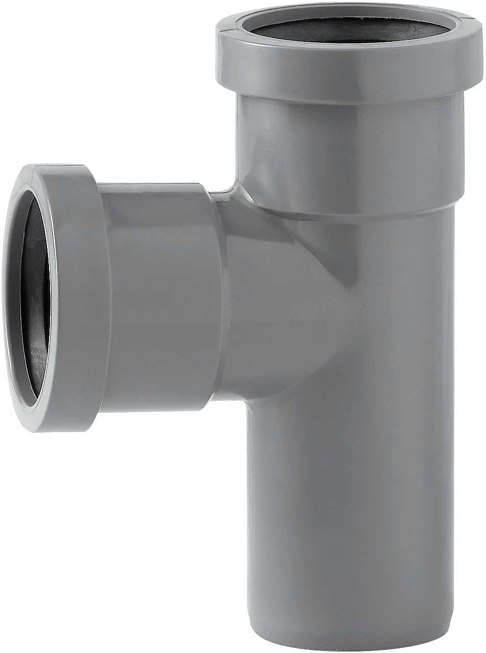 T DE RED.PVC EUPEN 90° 90- 50MM RA33B